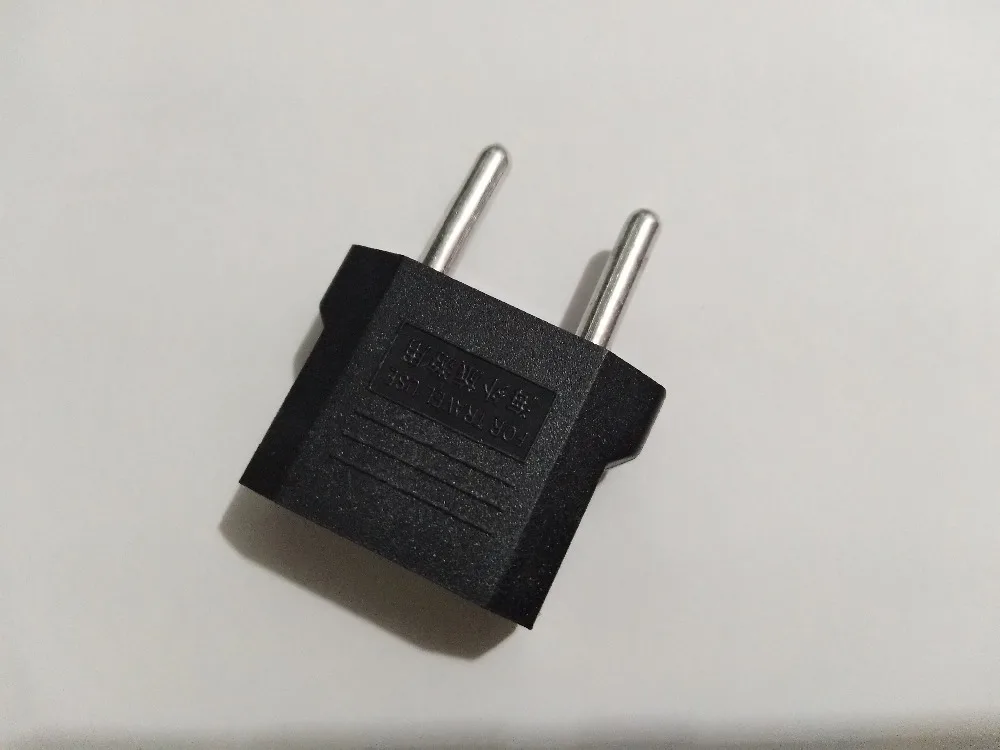 

10A 2.5/250V Travel Wall Charger Adapter Portable Smart Universal Europe Plug Converter 2 Round Socket Input Pin