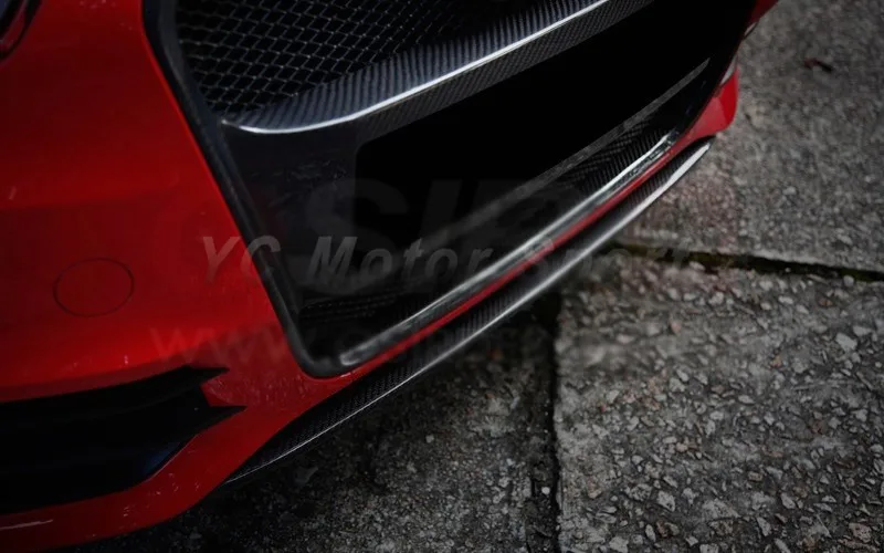 

Car Accessories Carbon Fiber OEM Front Bumper Insert Fit For 2010-2013 A1 Front Bumper Lip Insert Addon Car-styling