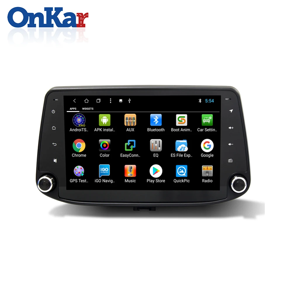 Discount ONKAR 1 din car android head unit for Hyundai i30 2017 2018 with android 8.1 RAM 2GB ROM 32GB car dvd gps navigation system 1