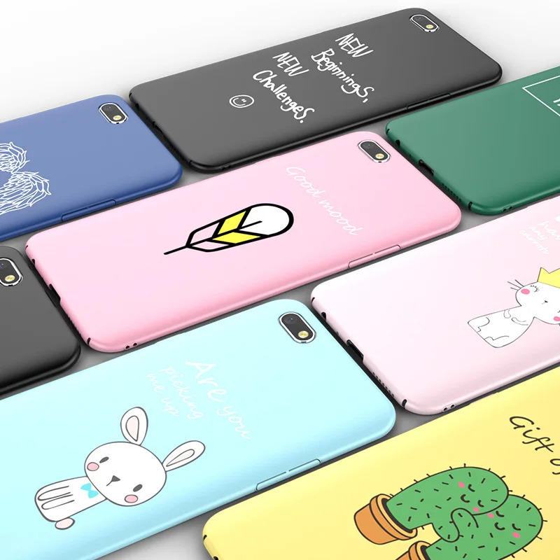 

New Lovely Ultra Slim Phone Cover Case for funda iPhone 8 7 6s 6 S Plus Blue White Rabbit Crossing for iPhone7 cases i6 i7+