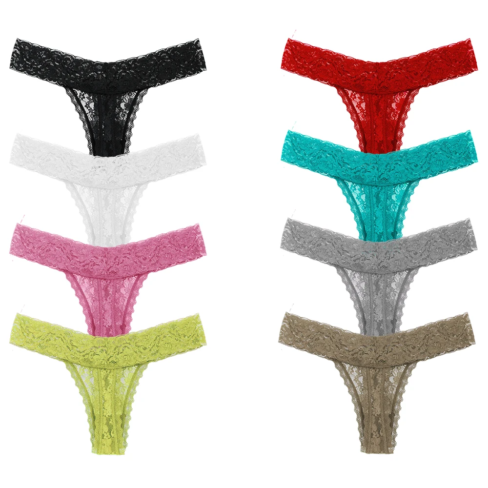 Wholesale Sexy Lace Underwear Women Plus Size G String Thong Tanga Sexy Panties Bielizna Damska Lingerie Ropa Interior fFemale