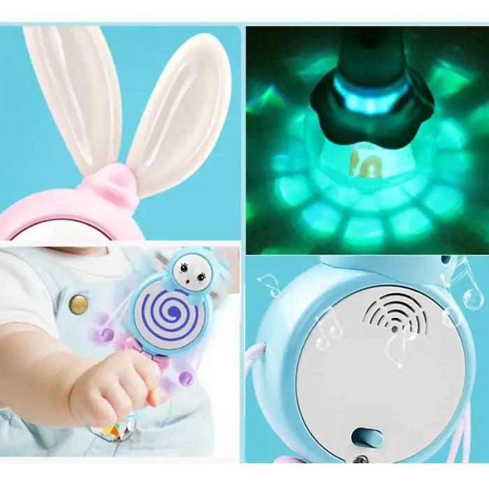 Детские игрушки электронные ручная погремушка музыкальный колокол с прорезывателем колокольчик развития игрушки для младенцев YH-17