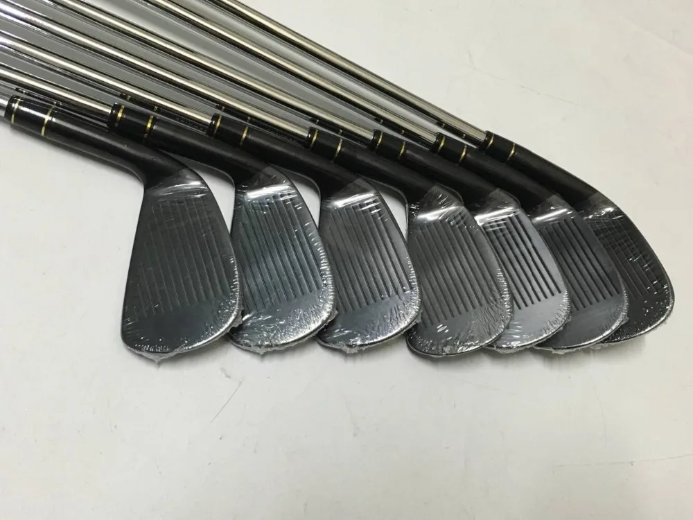 Совершенно новое 7 шт MiURA ограниченное Кованое железо набор MiURA Golf кованые железные клюшки для гольфа 4-9Pw сталь/графитовый Вал с крышкой головы