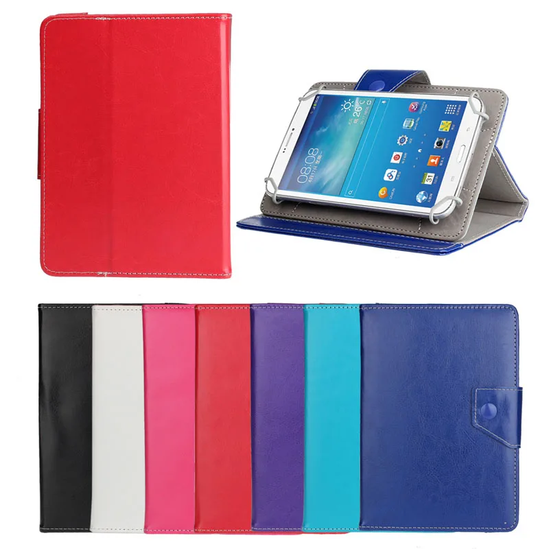 

ZGPAX 7 inch Universal Crystal Leather Stand Case Cover For Android Tablet Solid Color Shockproof Scratchproof Tablet Case A30