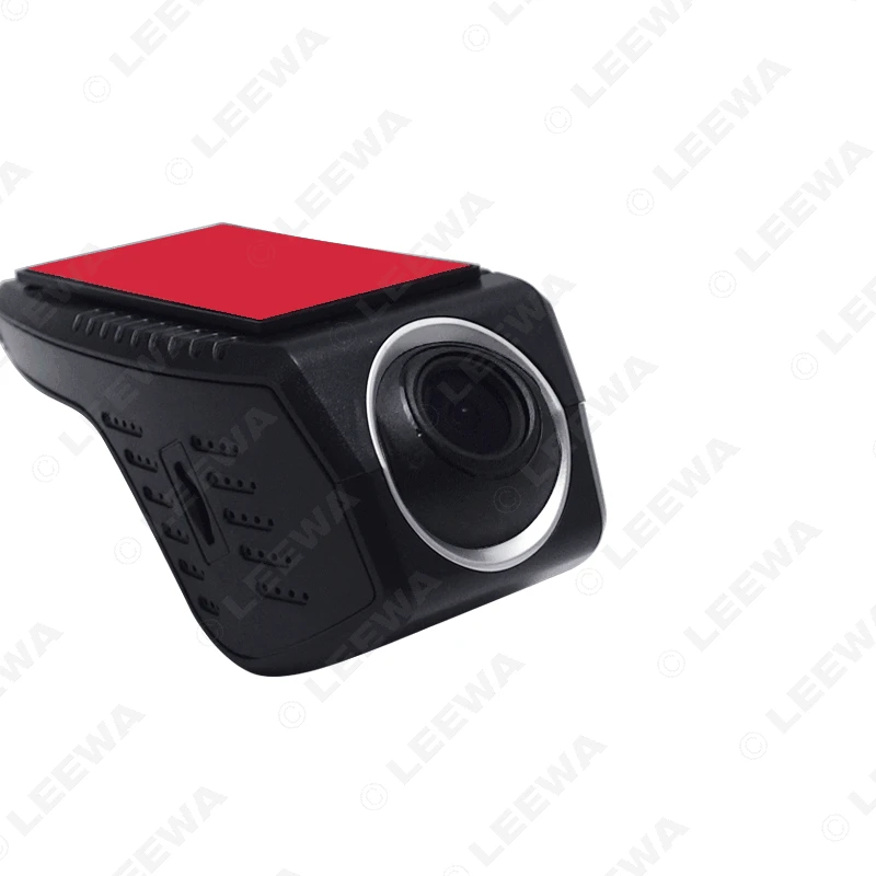 LEEWA автомобильный передний/задний USB цифровой двойной видеорегистратор 720P HD DVR камера со светодиодный светильник для автомобиля Android навигатор головное устройство#3913
