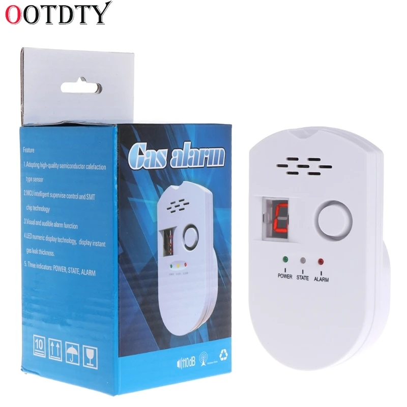 

Gas Analyzer Combustible Gas Detector Nature Gas Leak Location Determine Tester Gas Tester diagnostic tool Sound-light Alarm
