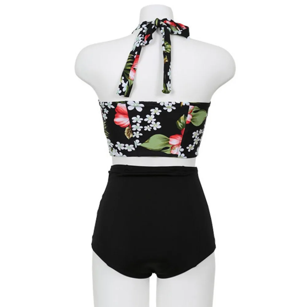 2019 women's swimwear printed split bikini beach set comfortable swimsuit push up pretty sexy bikinis e fatos de banho 40J19 (8)
