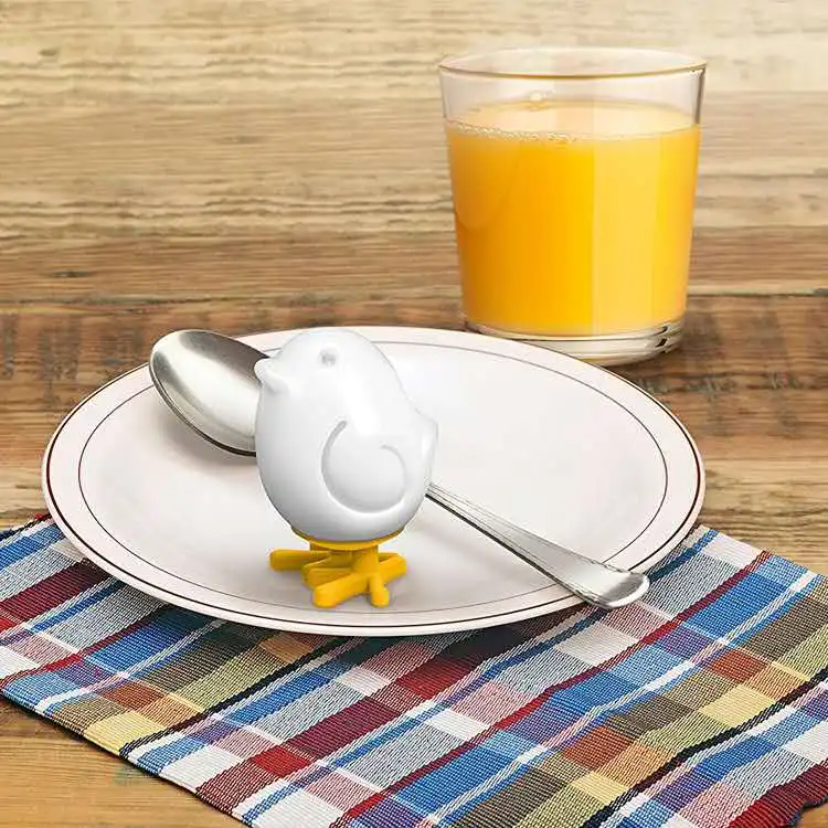 Boiled Egg Mold Egg Tool Chicken Shape Kitchen Creative Gadget Let Children Fall in Love with Eating Eggs Restaurant Decoration