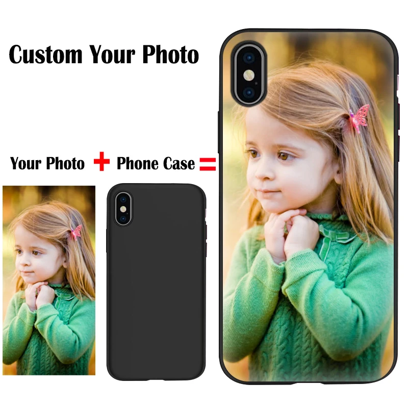 

Welcome Your Own Design Picture Logo Young Personalized Custom Make Logo Phone Case For iPhone 7 8 X XS XR Xiaomi Redmi Huawei