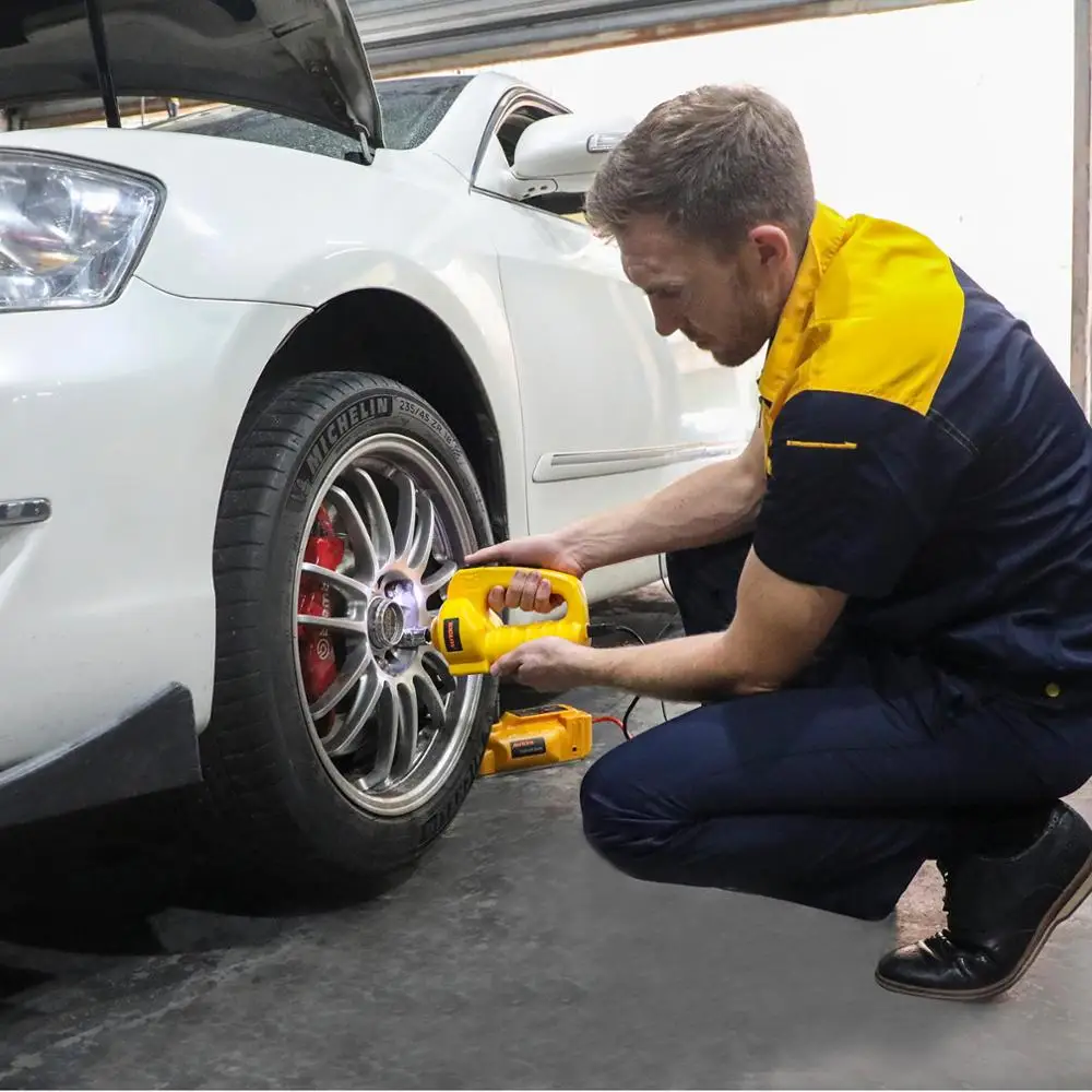  AUTOOL Car Hydraulic Jacks 5T Impact Wrench 12V 33CM SUV Repair Vehicle Auto Lifting Tire Change Eu