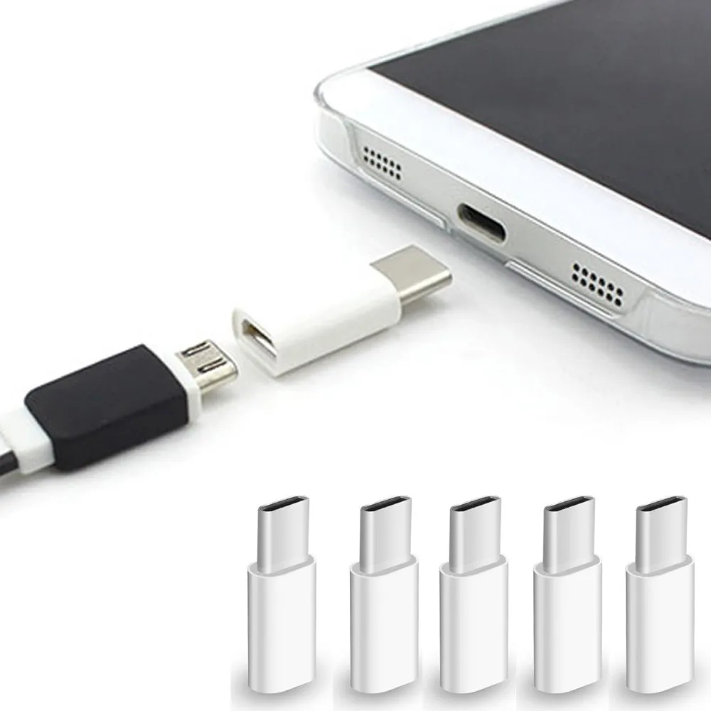 5 шт. Malloom Горячая Micro USB для USB 3,1 type-C USB адаптер для передачи данных разъем типа C штекер USB 3,0 для одного плюс двух