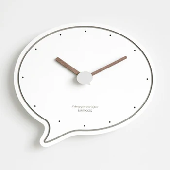 

Wall Clock Living Room Art Kitchen Vintage Decoration Wood Watch Electronic Desk Retro Nordic Reloj De Pared Kids 50ZB0131