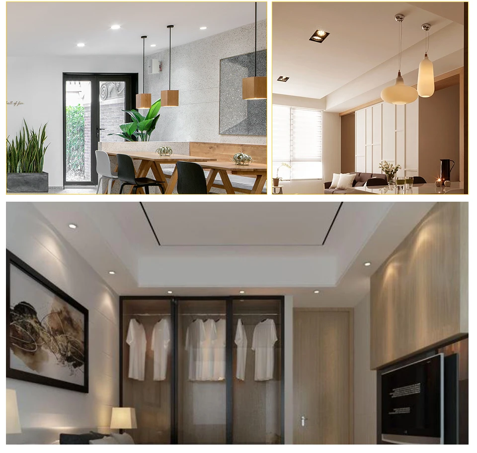 Diode LED bombilla AC 110V 220V For Kitchen Living Room (13)