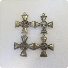 Rosja posrebrzane medale 1 2 3 4 Cent COPY pamiątkowe monety-repliki monet monety medalowe kolekcje tanie tanio DASHUMIAOCOIN Antique sztuczna Ludzi Metal CHINA