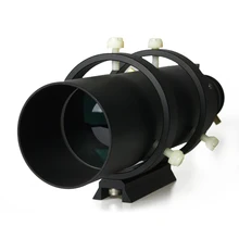 60mm Deluxe Finder Guide Scope Fully Coated Guidescope Finder Eyepiece with 1.25 Helical Focuser