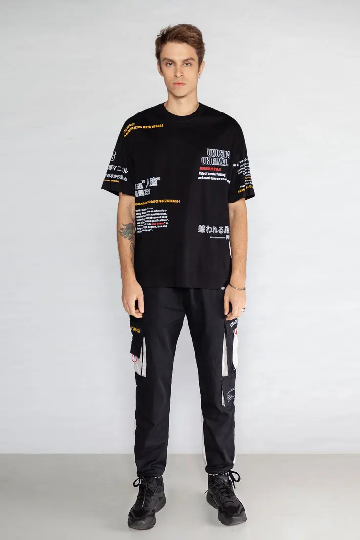 Chinese Characters Printe Tshirts 5