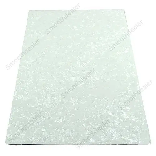 

1 pc White Pearl Pattern 3 Ply Blank Scratchplate Pickguard For Guitar Parts New