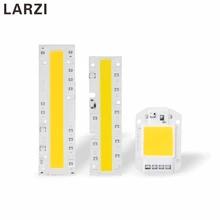 LARZI LED COB Lamp Chip 10W 20W 30W 50W 70W AC 110V 220V Smart IC DIY LED Floodlight Spotlight Day White Cold White Warm White