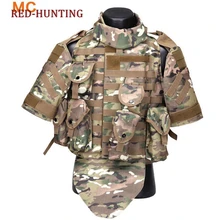 Airsoft Molle охотничий жилет OTV CS Многофункциональный жилет тактический боевой камуфляж супер защитный жилет Мультикам камуфляж