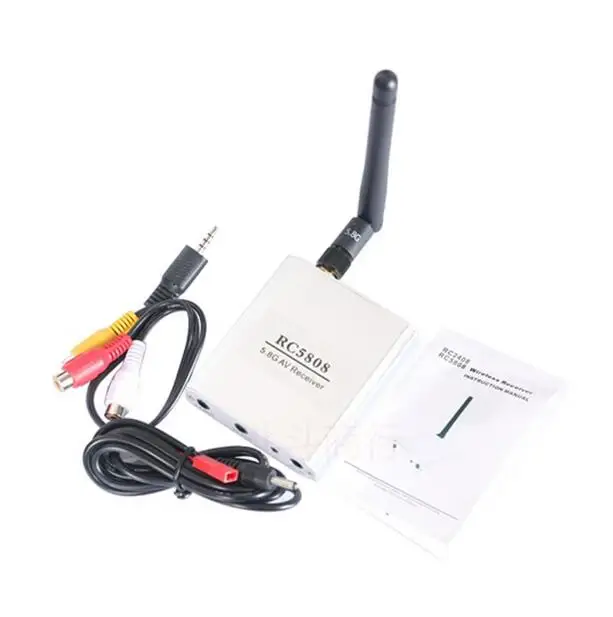 

Free Shipping 5.8G Video AV Audio Video Transmitter Receiver FPV Receiver RC5808