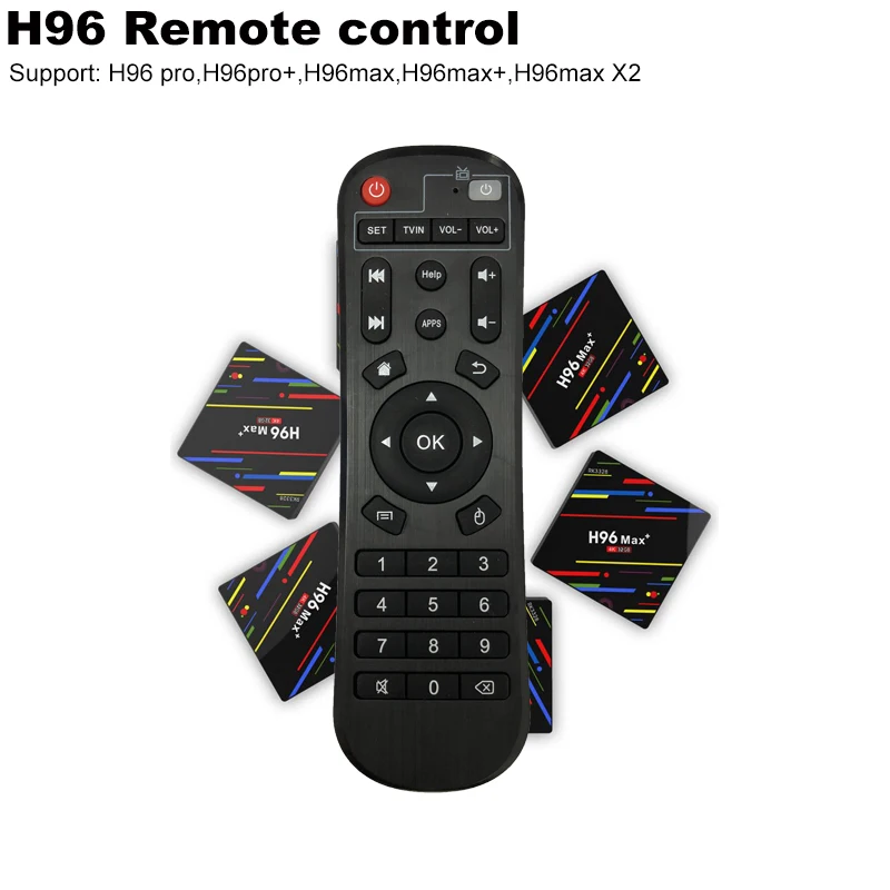 H96 MAX пульт дистанционного управления для Android tv Box H96 Pro Plus/H96 Max plus/H96 MAX X2/H96 Pro tv Box Repalcement пульт дистанционного управления