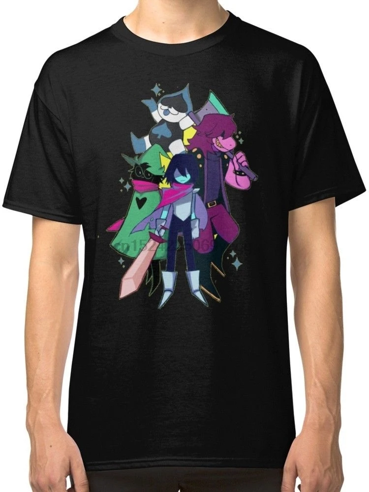 DELTARUNE Black Tees T Shirt Clothing-in T-Shirts from Men's Clothing ...