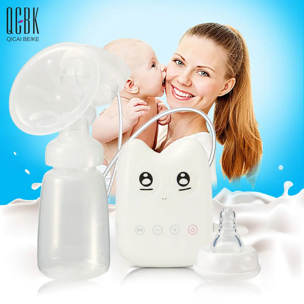 Intelligent USB Electric Breast Pumps Baby BPA Free Breast Feeding Breast Milk Suckers Convenience Automatic Massage