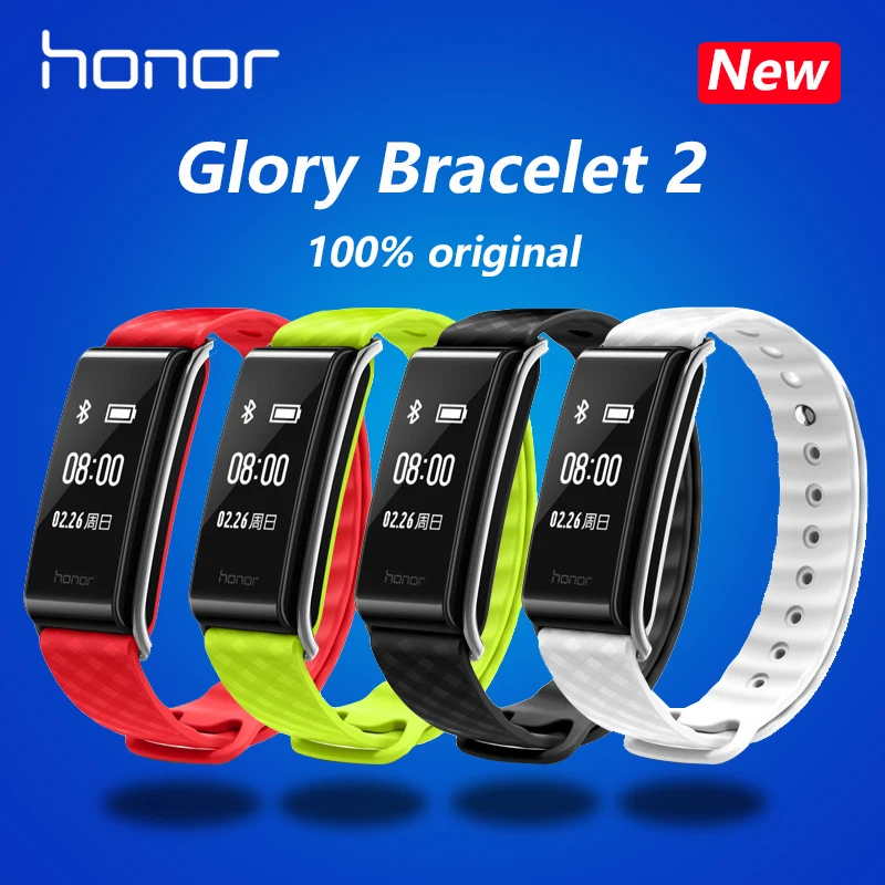 

New original HUAWEI Honor play Bracelet A2 Running time, exercise, heart rate monitoring For Android xiaomi Bracelet 2 IOS