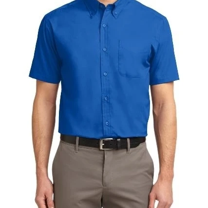 Port Authority S508 Short Sleeve Easy Care Shirt Strong Blue - 5XL (1)