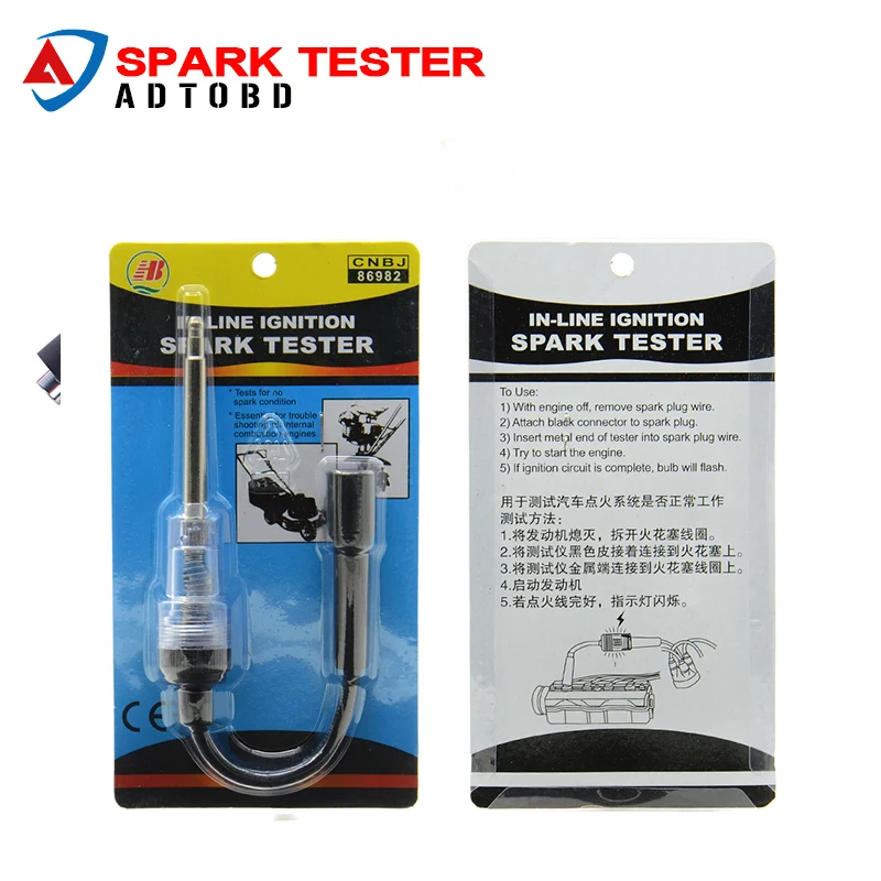 

Hot Selling Practical Engine Ignition Spark Tester Ignition System Coil Engine In Line Auto Diagnostic Test Tool