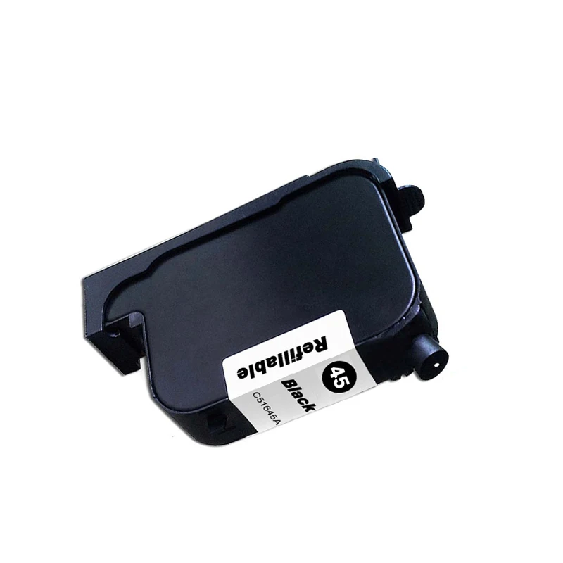 45BK перезаправляемый картридж совместимый для hp45 51645A 45 CAD граф плоттер 1280
