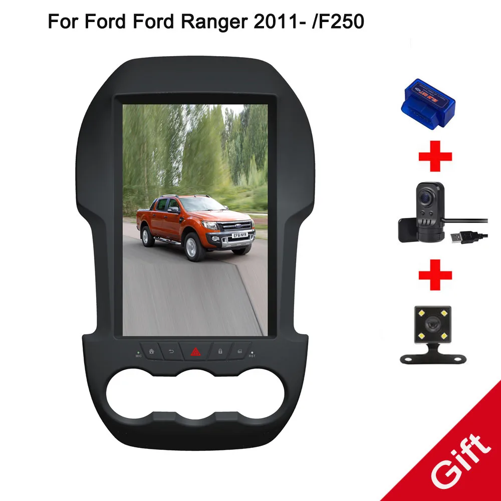 12 1 Tesla Android 7 1 Fit Ford Ford Ranger 2011 F250 AUTO A C Car