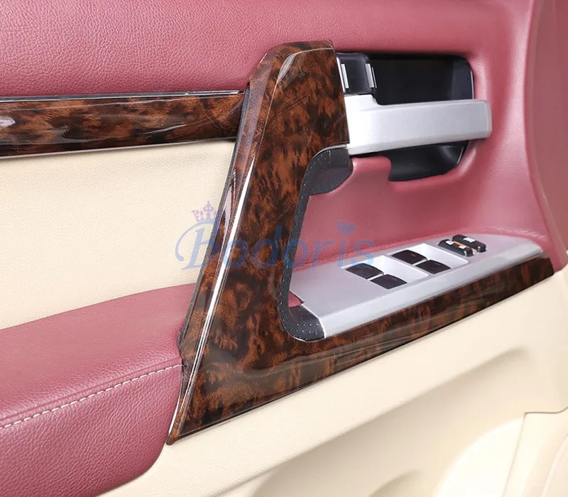 Для Toyota Land Cruiser 200 2008 2015 внутренняя оригинальная деревянная цветная отделка литье