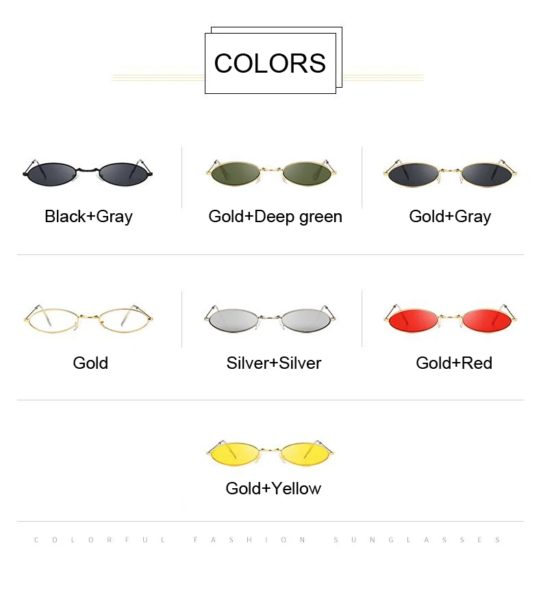 Модные женские солнцезащитные очки знаменитые Овальные Солнцезащитные очки женские роскошные брендовые металлические круглые оправы черные маленькие дешевые очки Oculos