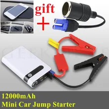 font b 2017 b font Starting Device 12000mAh Car Jump Starter Mini Power Bank 12V
