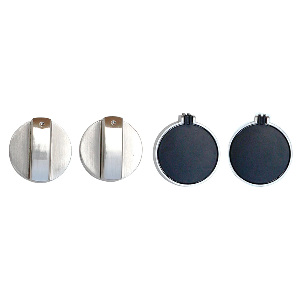 

2Pcs Rotary Switch Gas Stove Parts Stove Gas Stove Knob Zinc Alloy Round knob For Kitchen Gas Stove