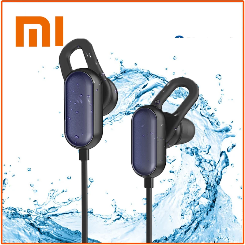 Оригинальные Bluetooth наушники Xiaomi Mi IPX4 водонепроницаемая Спортивная беспроводная