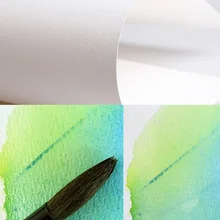 Картина Акварельная бумага Китайский шероховатый Гладкий коврик для акварели бумага для рисования акварелью