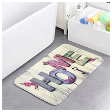 Дверной коврик для ванной комнаты нескользящий коврик для кухни(домашний 40*60 см