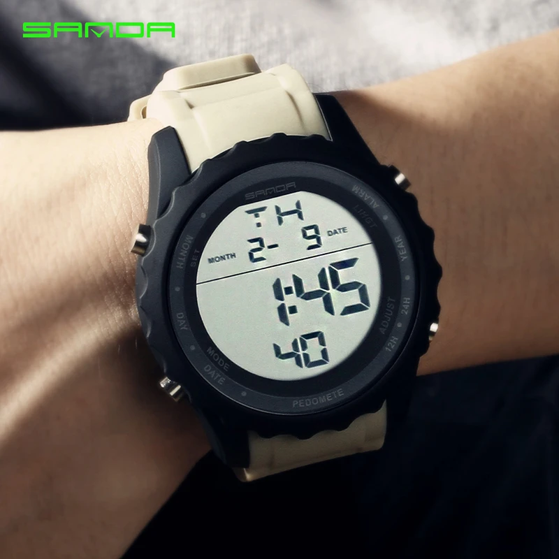 Online G Kejutan Watch Man Karet Taktis Militer Olahraga Jam Tangan Pria Jam Tangan Top Brand Mewah LED Digital Date Kuarsa tonton