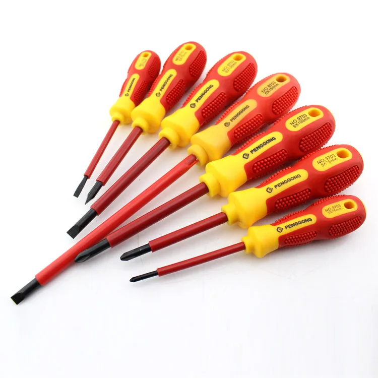 New High Voltage Resistant CR V Slotted Phillips Screwdriver