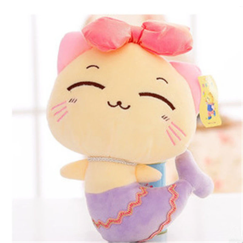 28センチワンピースかわいい人魚猫プリンセスキッズぬいぐるみぬいぐるみpp綿猫人形誕生日の女の子 男の子ギフト4色 Plush Toys Toy Stuffingkids Plush Toys Aliexpress