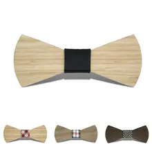 Британский Взрослый Деревянный лук галстук для мужчин и женщин деревянный Gravatas corbatas ручной работы свадебный бизнес Бабочка галстук вечерние деревянная бабочка
