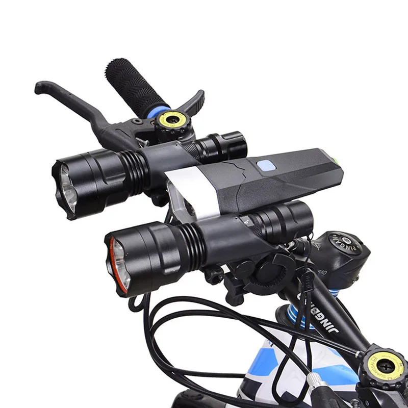 Carbon Fiber Handlebar Extender Extension Bike Light Flashlight Holder Handle Bar Bicycle Mount Bracket