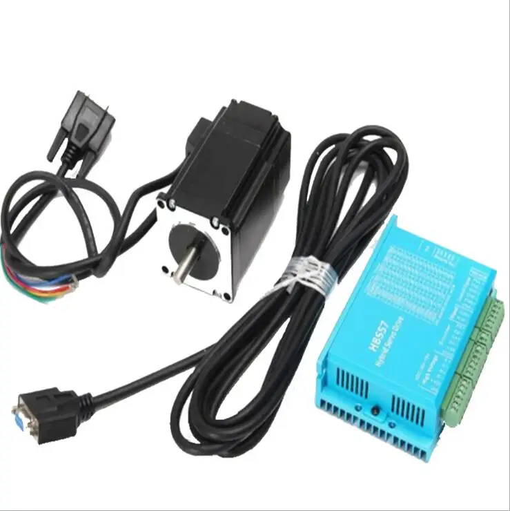 Новый замкнутый контур Leadshine servo Drive HBS507 и 3 фазный Серводвигатель 573HBM20 EC 1000 с