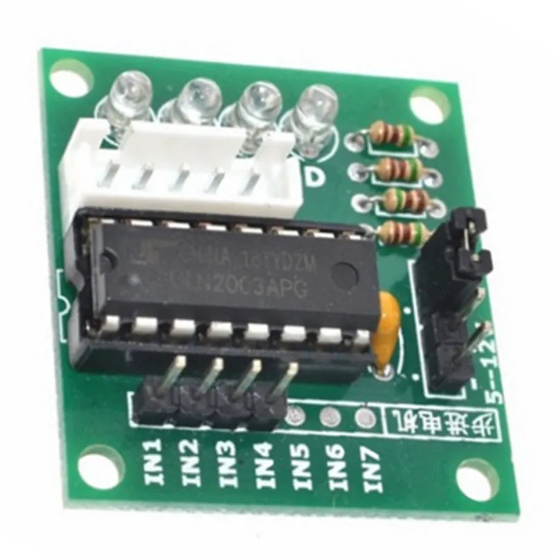 

Newest High-power ULN2003 Stepper Motor Driver Board Test Module For Arduino AVR SMD