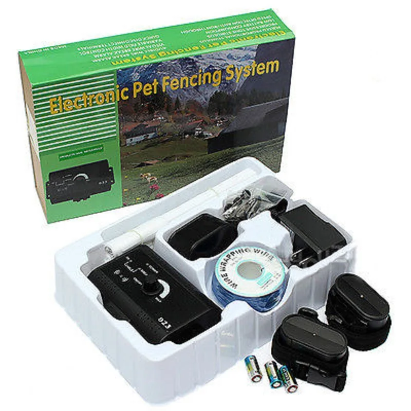 

1/2/3 Dog Friendly Underground Waterproof Shock Electric Dog Fence System New Electric Boundary Control Fence Fencing