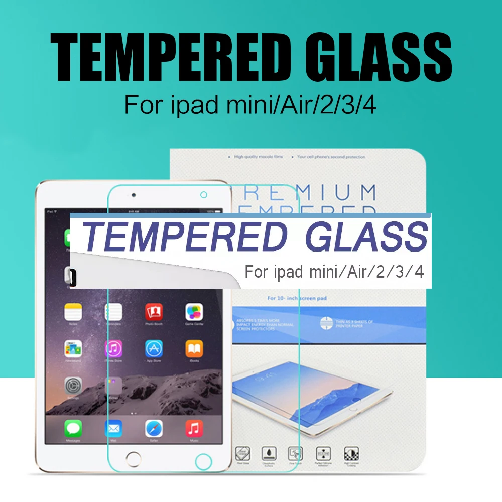 Untuk iPAD Tempered Kaca Screen Protector Untuk Ipad 2/3/4 Ipad mini