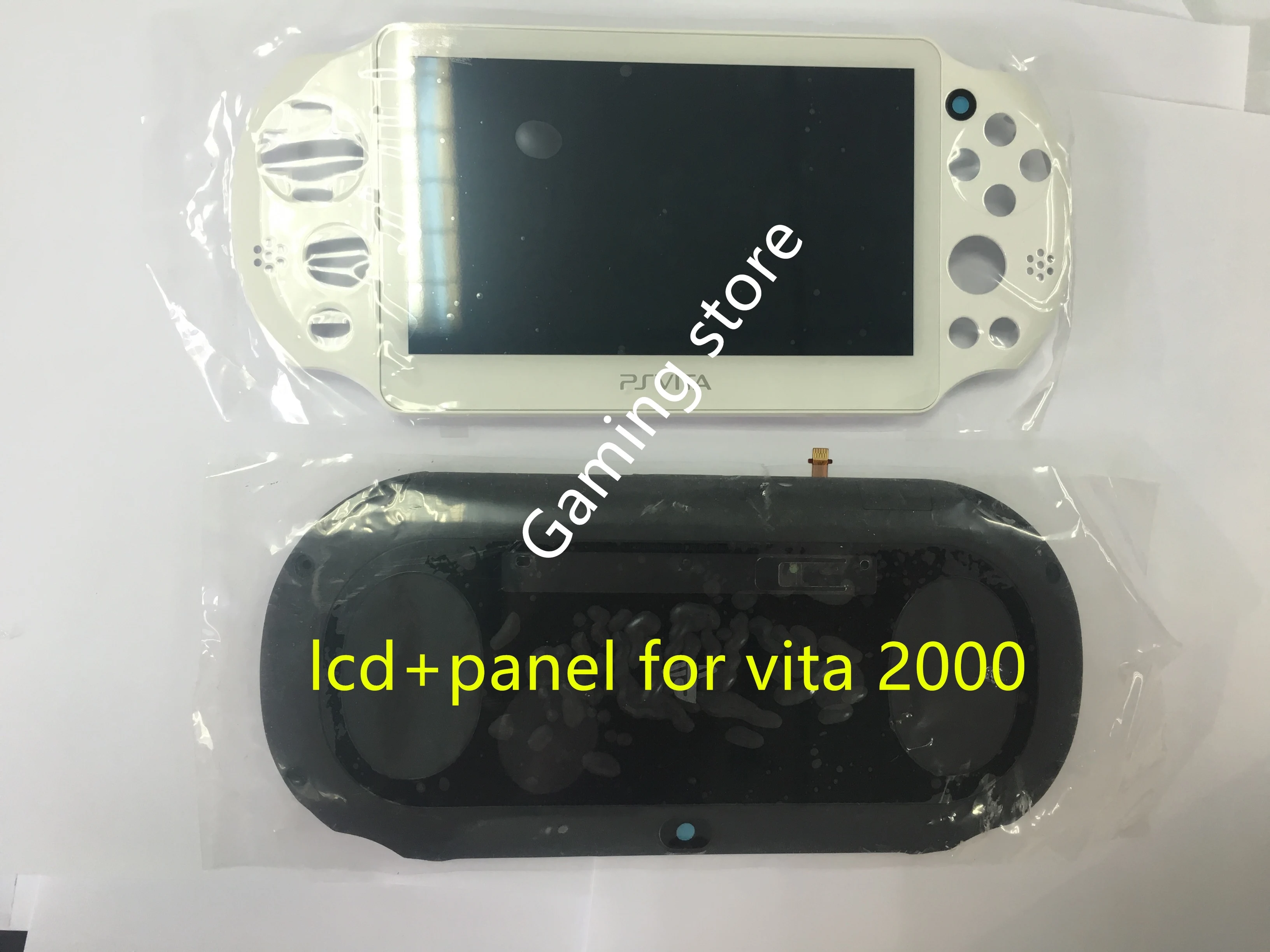 Оригинальный новый для ps vita psvita psv 2000 ЖК-экран Собранный белый + Задняя панель