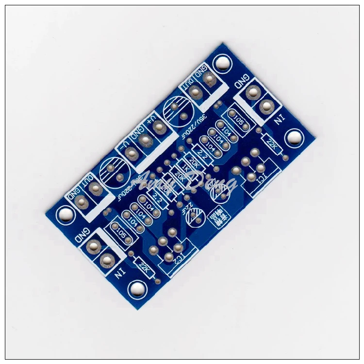 

TDA2030/LM1875 dual channel pure rear stage PCB board